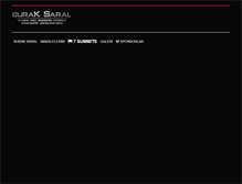 Tablet Screenshot of buraksaral.com